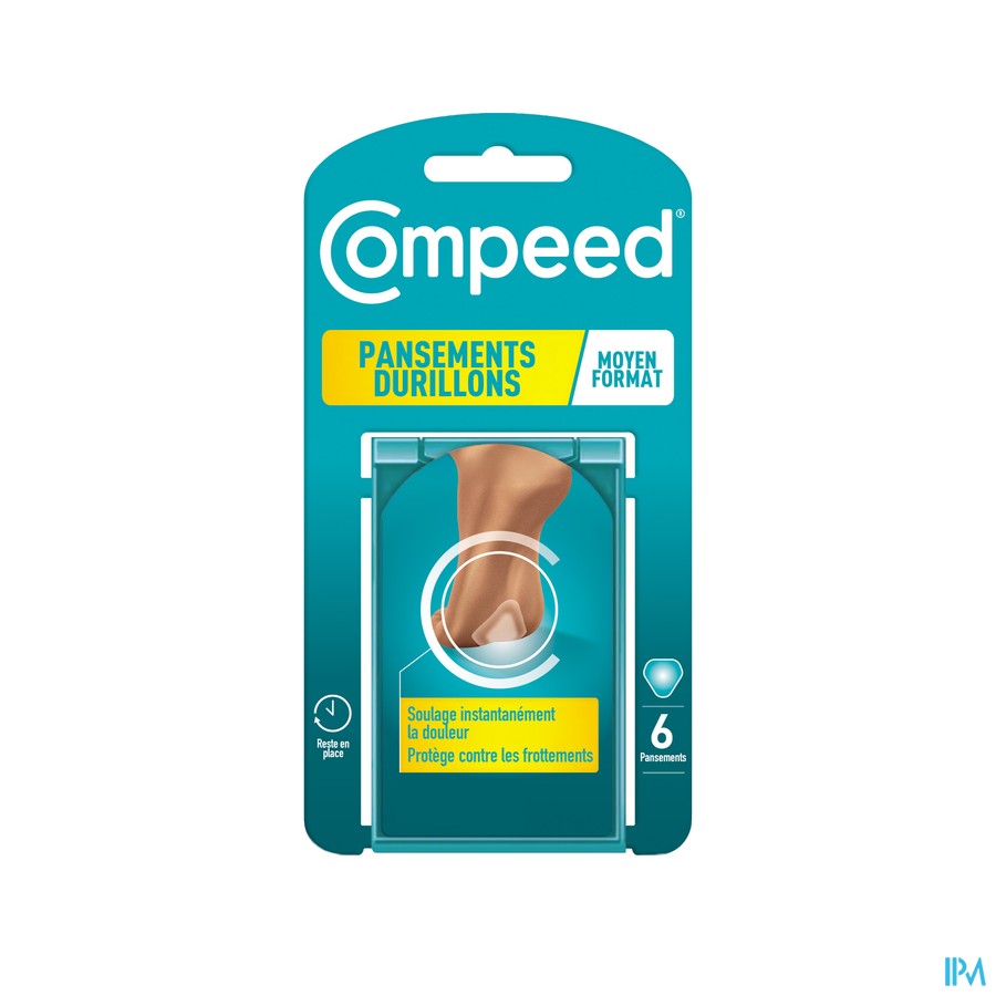 Compeed Pansement Durillons Pieds Medium 6