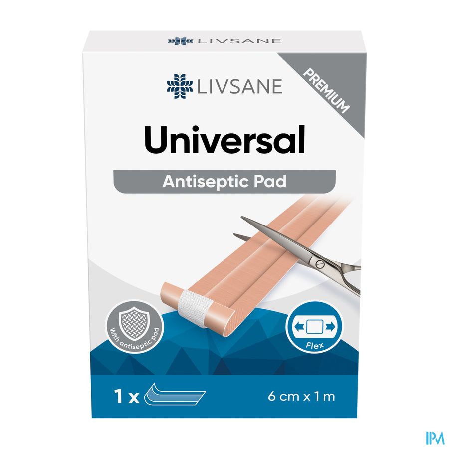 Livsane Premium Universal Plaster 6cmx1m