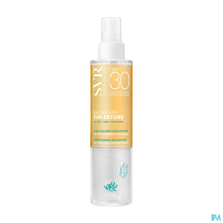 Svr Sun Secure Eau Solaire Spf30 Fl 200ml