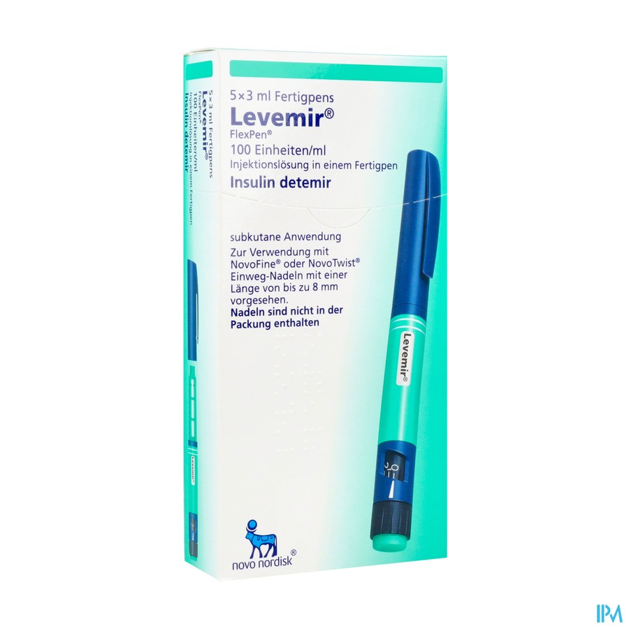 Levemir Flexpen 5x3ml 100 U/ml