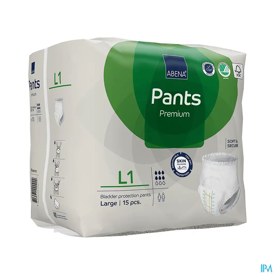 Abena Pants Premium L1 Lange Culotte 15