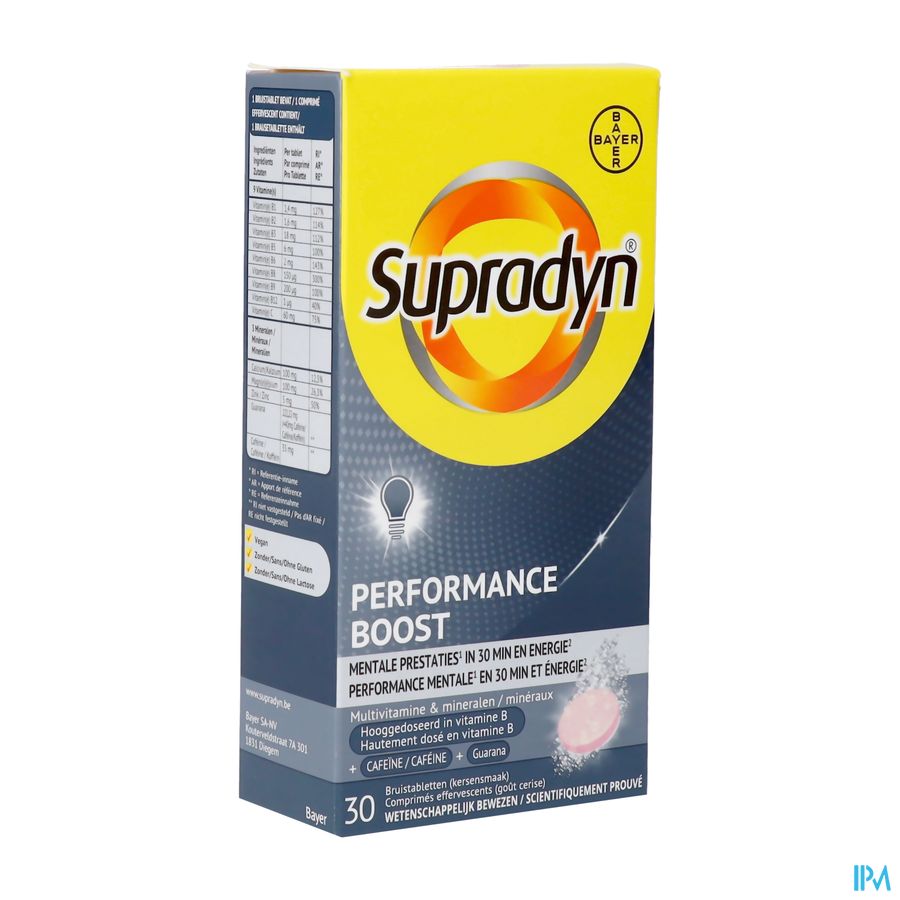 Supradyn Performance Boost Bruistabl 30