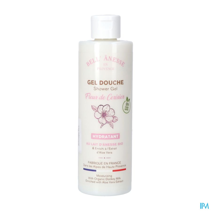 Bell'anesse Ezel.melk Douchegel Kersenbl. 250ml