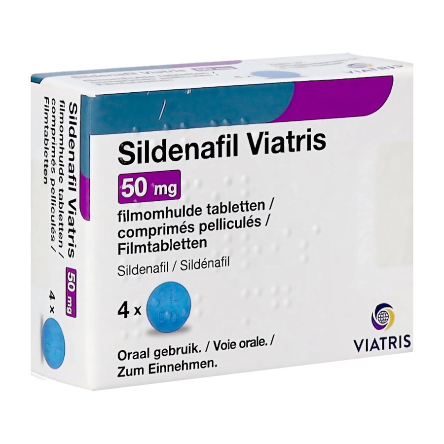 Sildenafil Viatris 50mg Filmomh Tabl 4