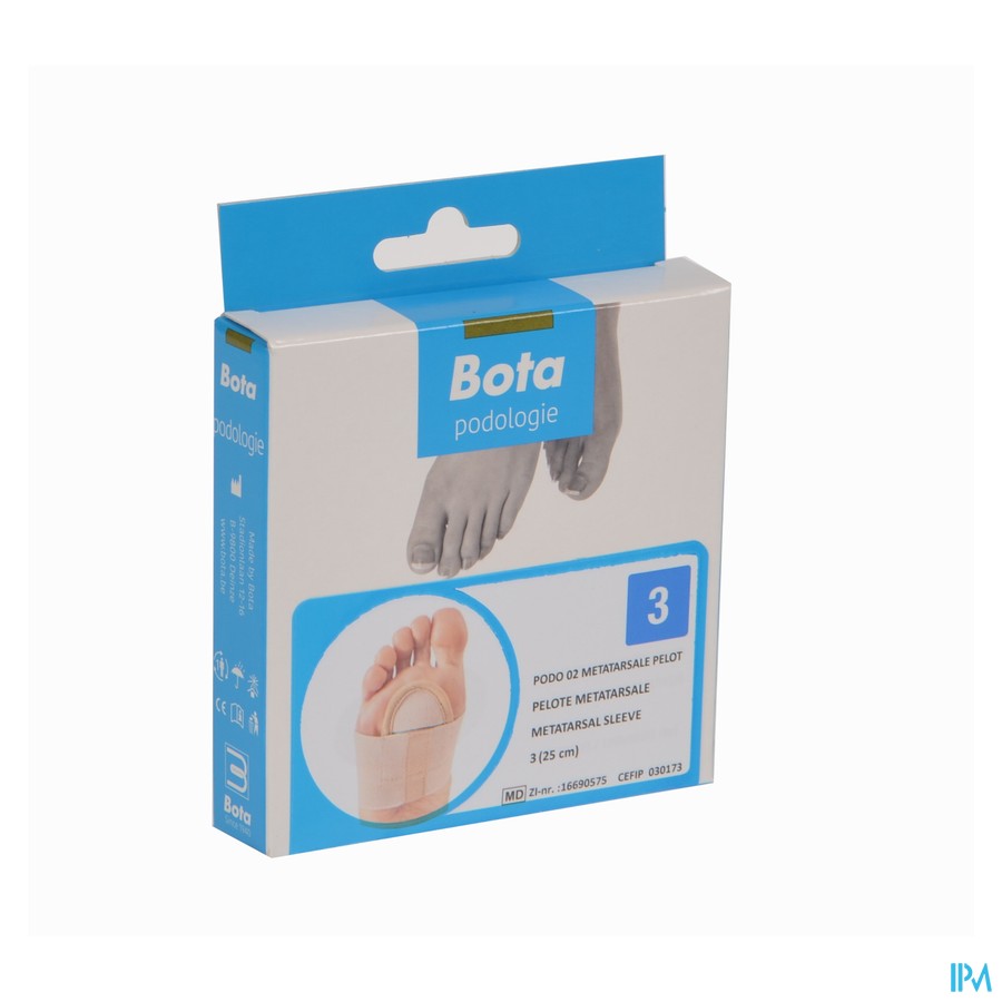 Bota Podo 2 Pelote Metatars.+bandage T3 25cm 1pair
