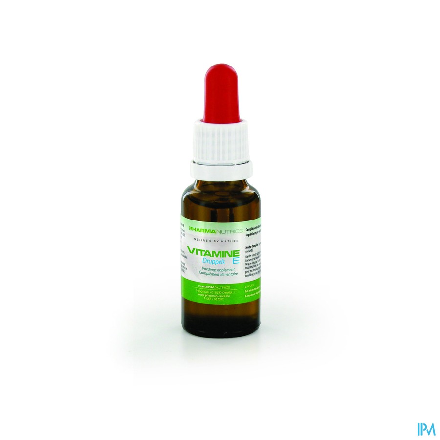 Vit E Gouttes 20ml Pharmanutrics
