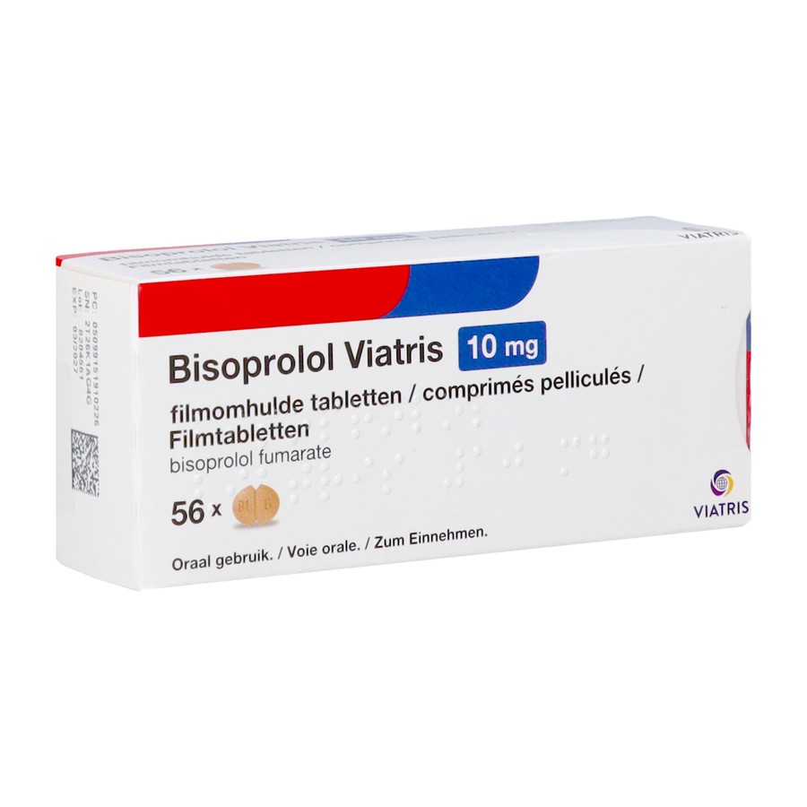 Bisoprolol Viatris 10mg Tabl 56