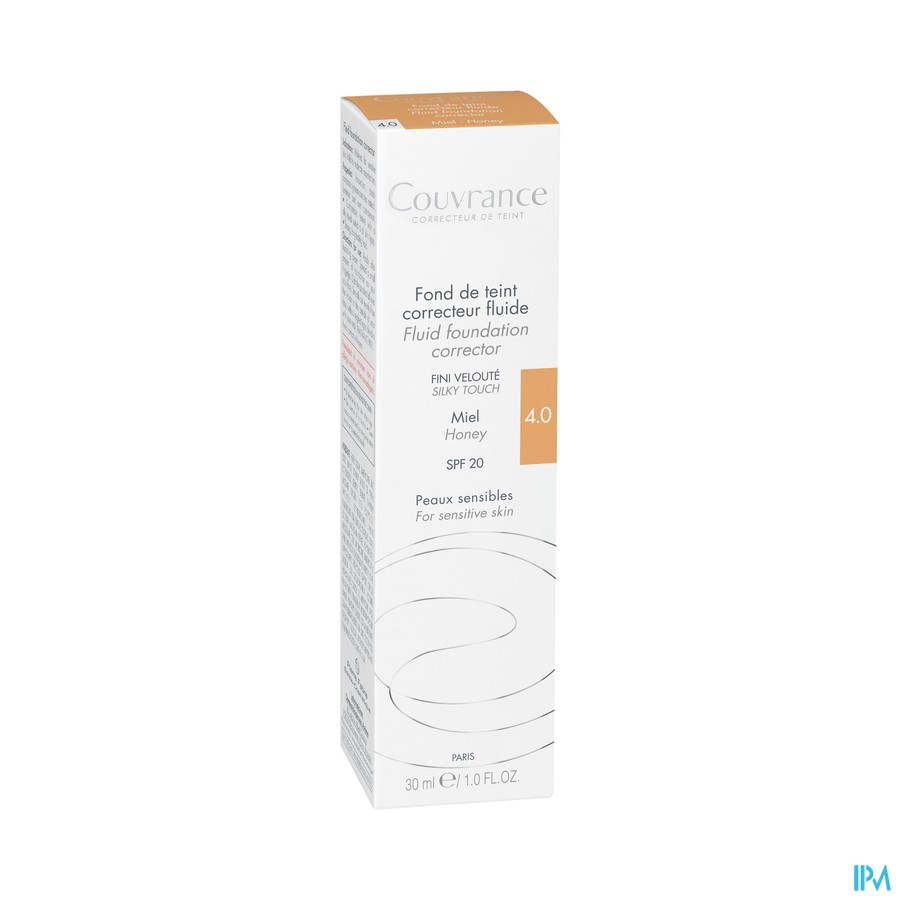 Avene Couvrance Fdt Correct. Fluide 4 Miel 30ml