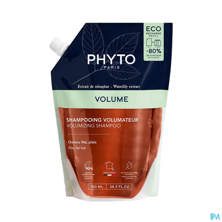 Phytovolume Shampoo Jumbo Refill 750ml