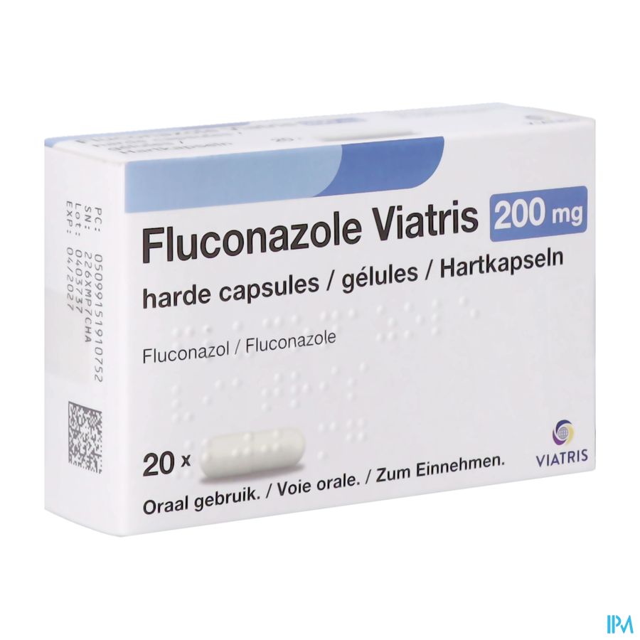 Fluconazole Viatris 200mg Caps 20 Fluconazole Viatris 200mg Caps 20
