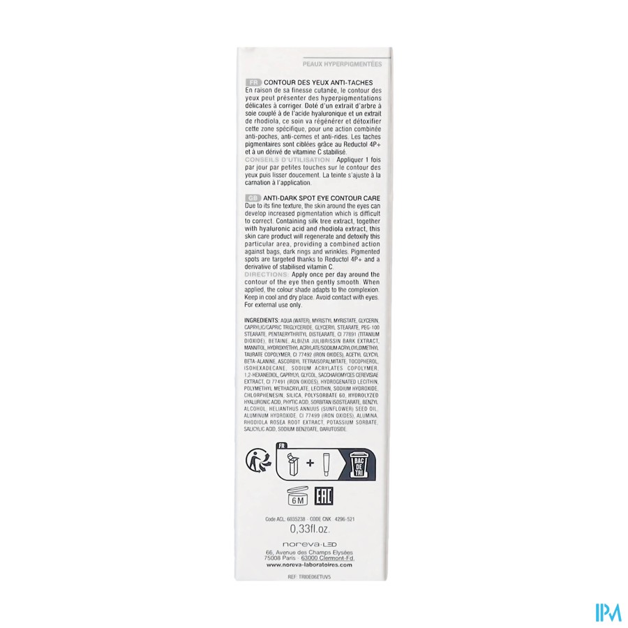 Trio White Xp Contour Yeux 10ml