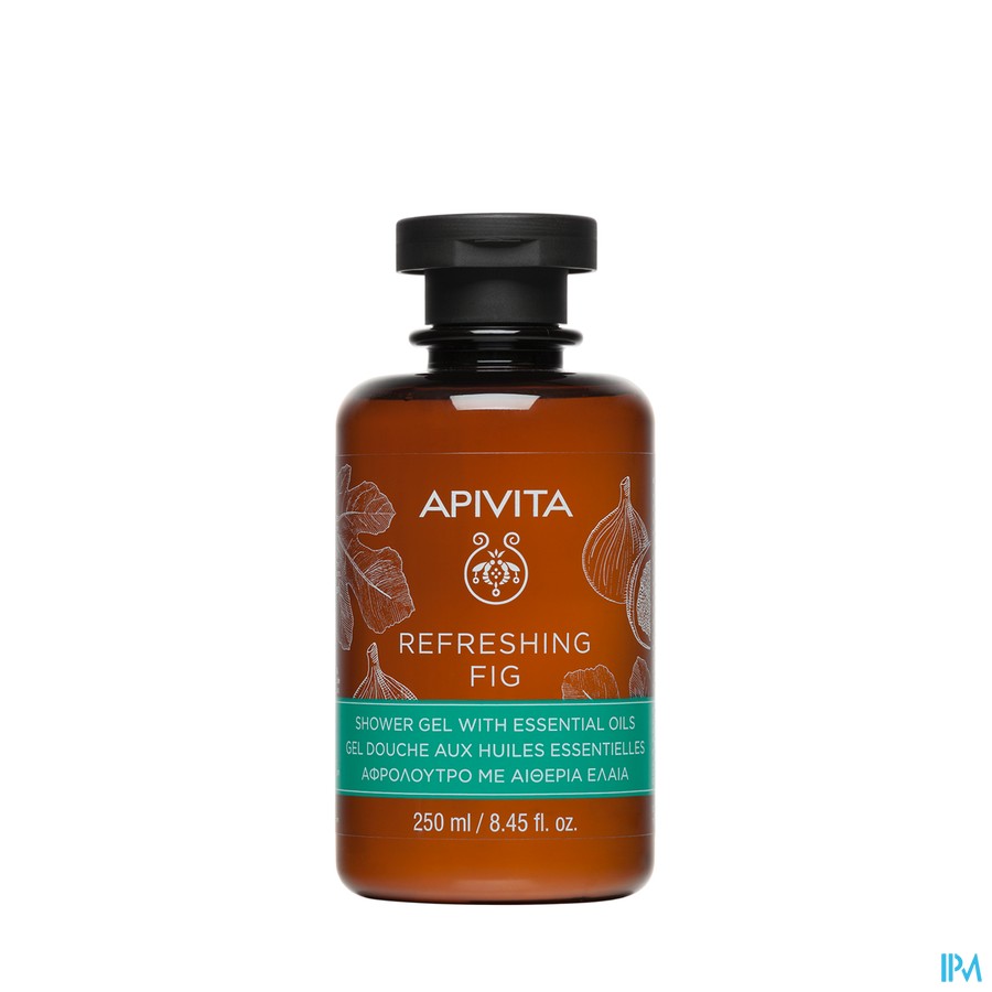 Apivita Refresh.fig Shower Gel Essent.oil250ml