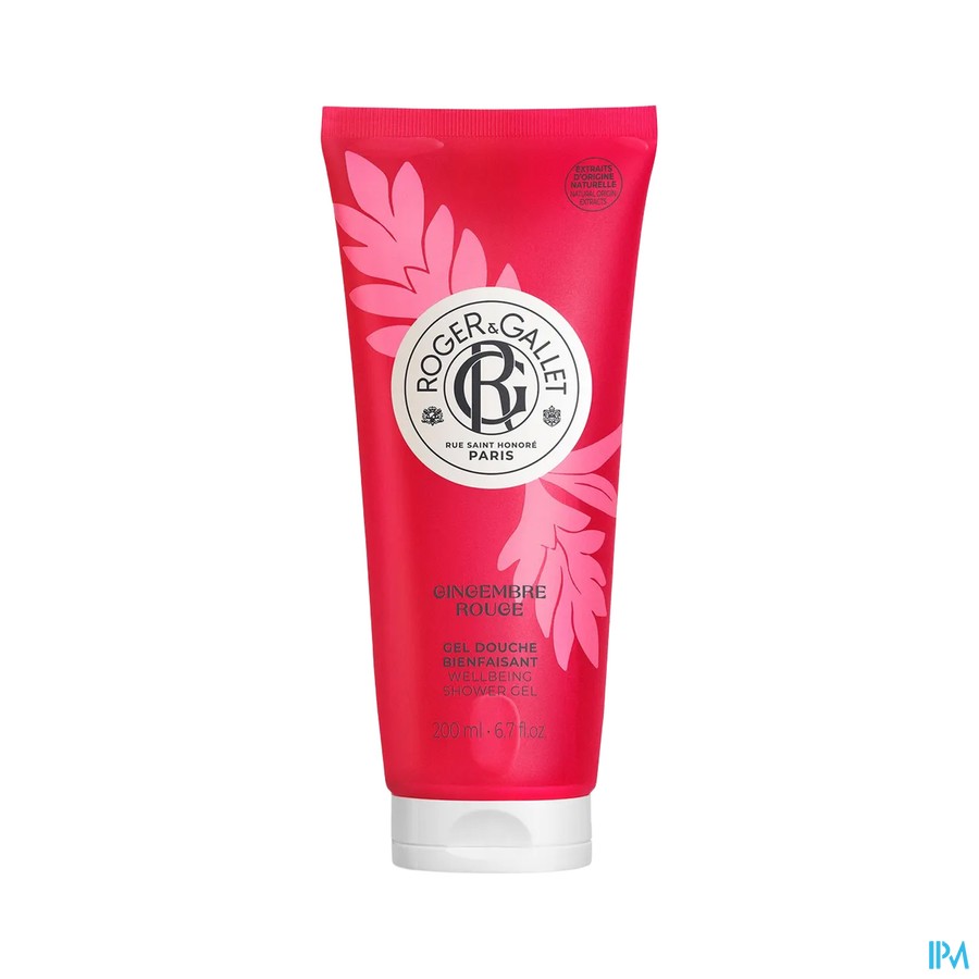 Roger&gallet Gingembre Rouge Gel Douche 200ml