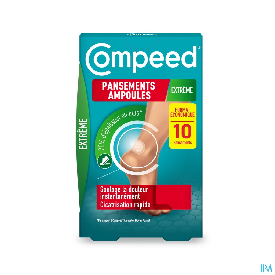 Compeed Blarenpleisters Extreem Voordeelverpak.10