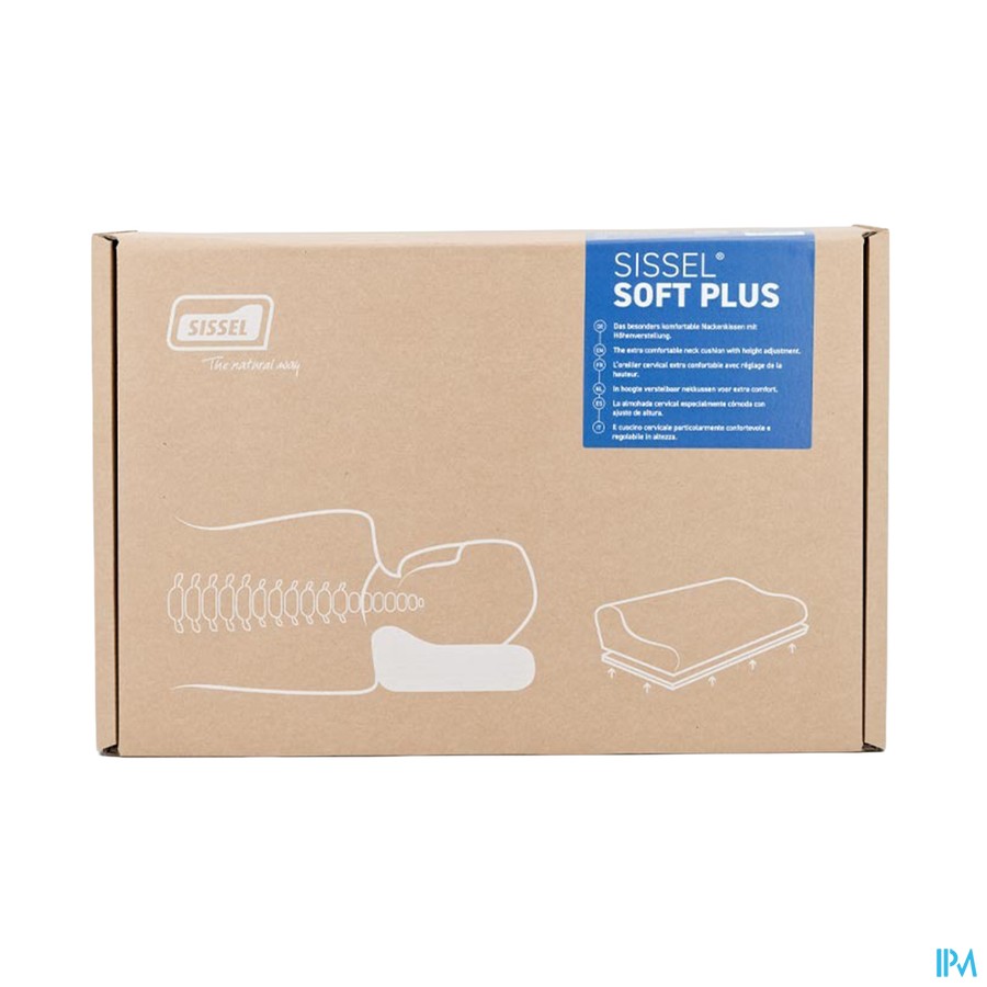 Sissel Soft Plus Oreiller Visco-elast+taie