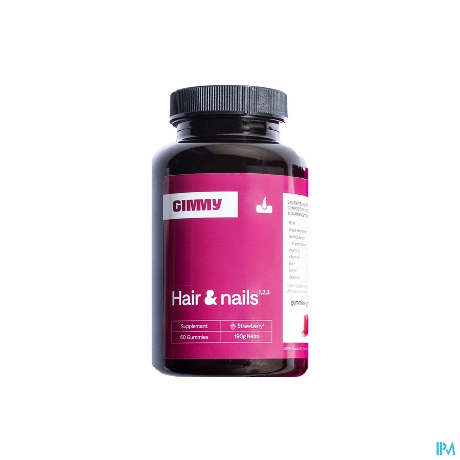 Gimmy Hair & Nails Gummies 60