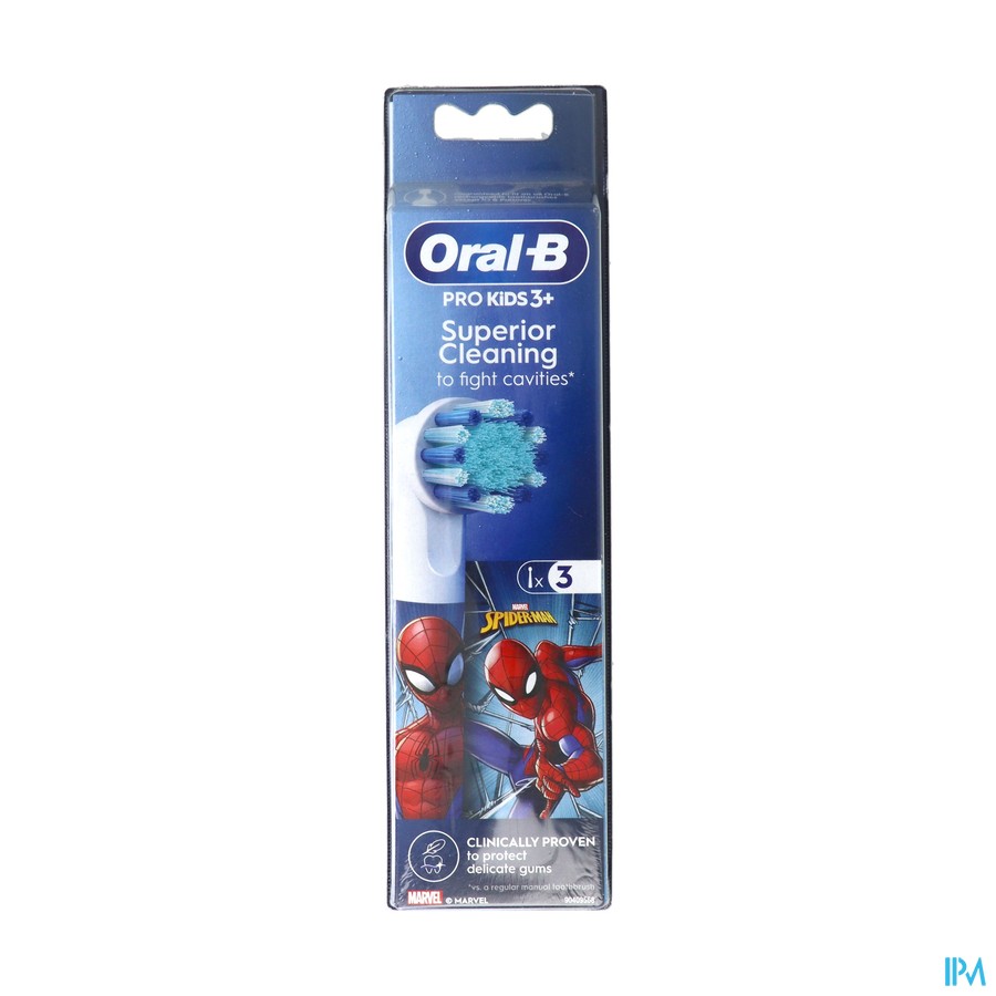 Oral-b Refill Kids Spiderman 3