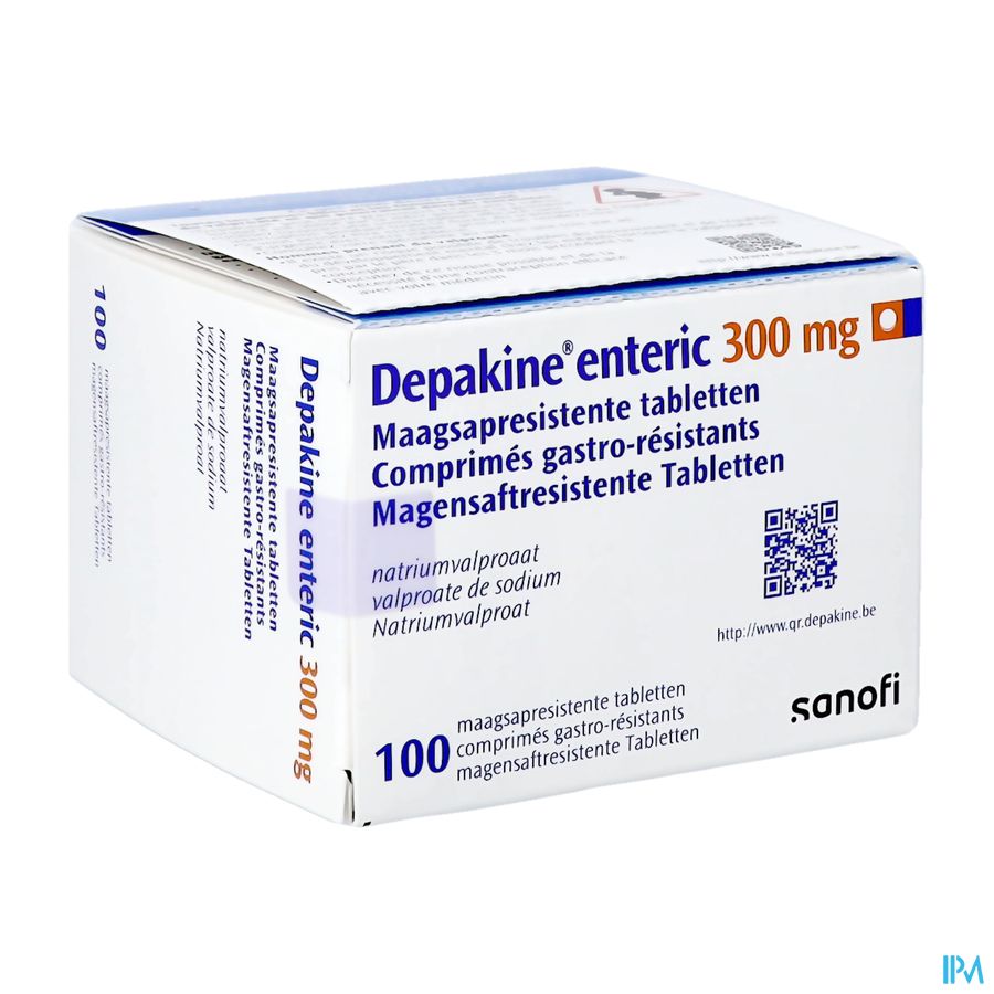 Depakine Drag Enteric 100 X 300mg