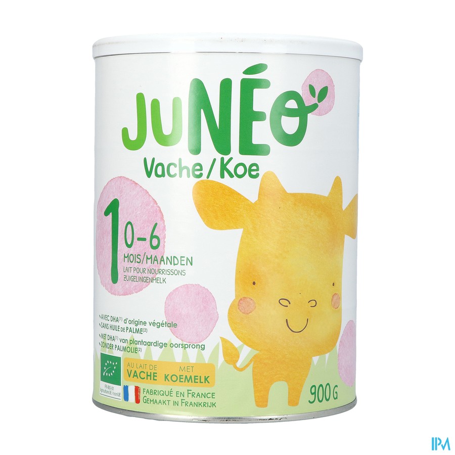 Juneo 1 Lait Vache 0-6m 900g
