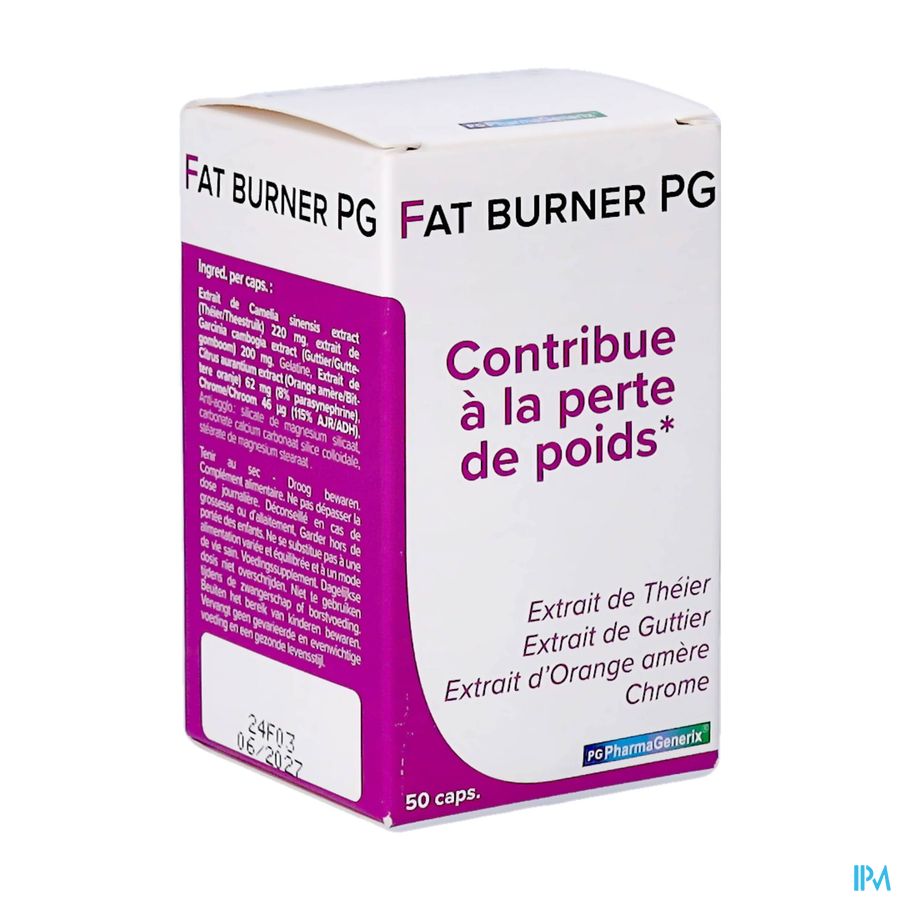 Fat Burner Pg Pharmagenerix Nf Caps 50