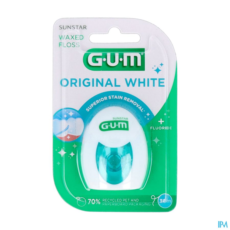 Gum Tandzijde Original White 30m 2040 Gum Tandzijde Original White 30m 2040