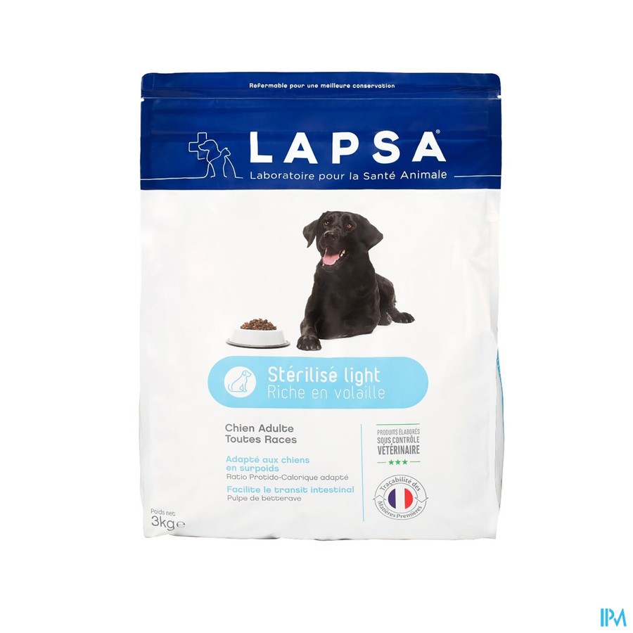 Lapsa Onp Hond Volw. Behoud Gezond Gewicht 12kg