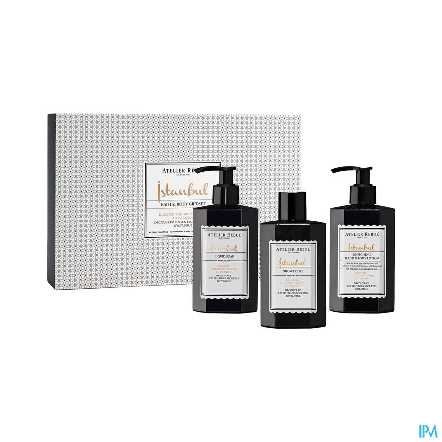 Atelier Rebul Istanbul Pre-made Bath&bodyset 3prod