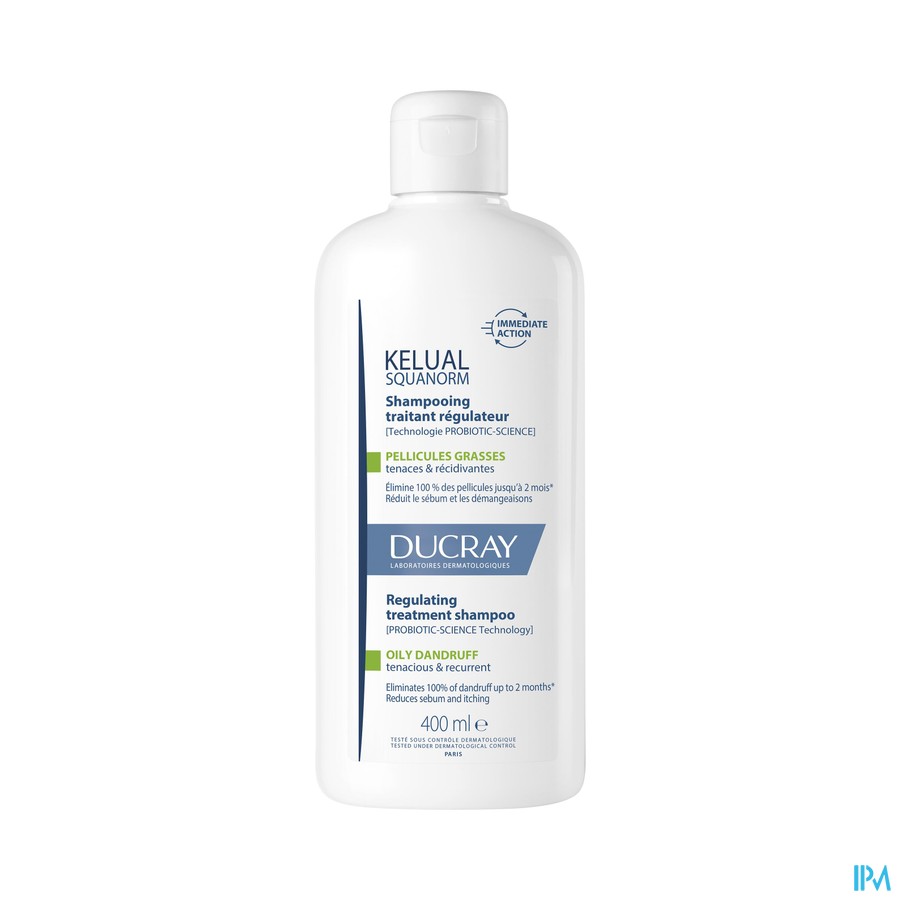 Ducray Kelual Squanorm Sh Pellicules Grasses 400ml