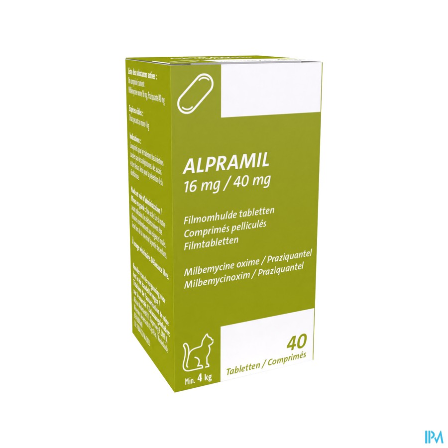 Alpramil 16mg/40mg Filmomh Tabl 40