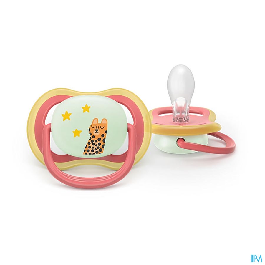 Philips Avent Fopspeen +18m Air Night Toekan/poes2