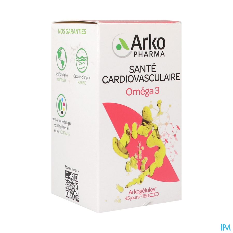 ARKOG OMEGA3 ORIG MAR CAPS 180