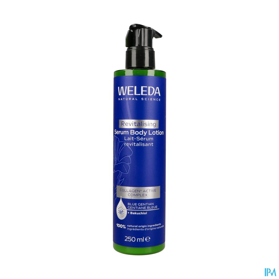 Weleda Revital. Serum Bodylotion Blauw Gent. 250ml