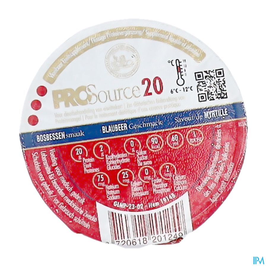 Prosource 20g Cup 30x60ml