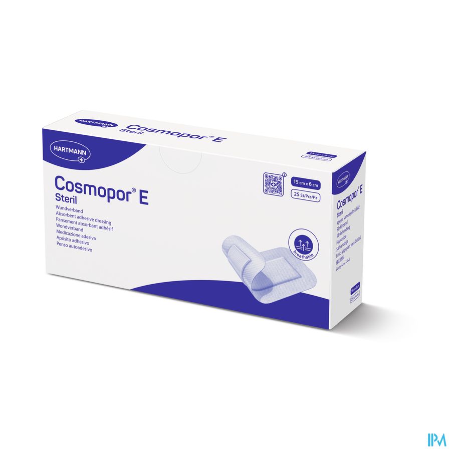 Cosmopor E Latexfree 15x6cm 25 P/s