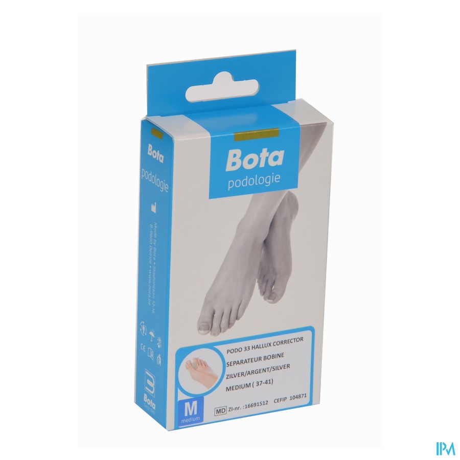 Bota Podo 33 Hallux Corrector+zilver M 37-41 2