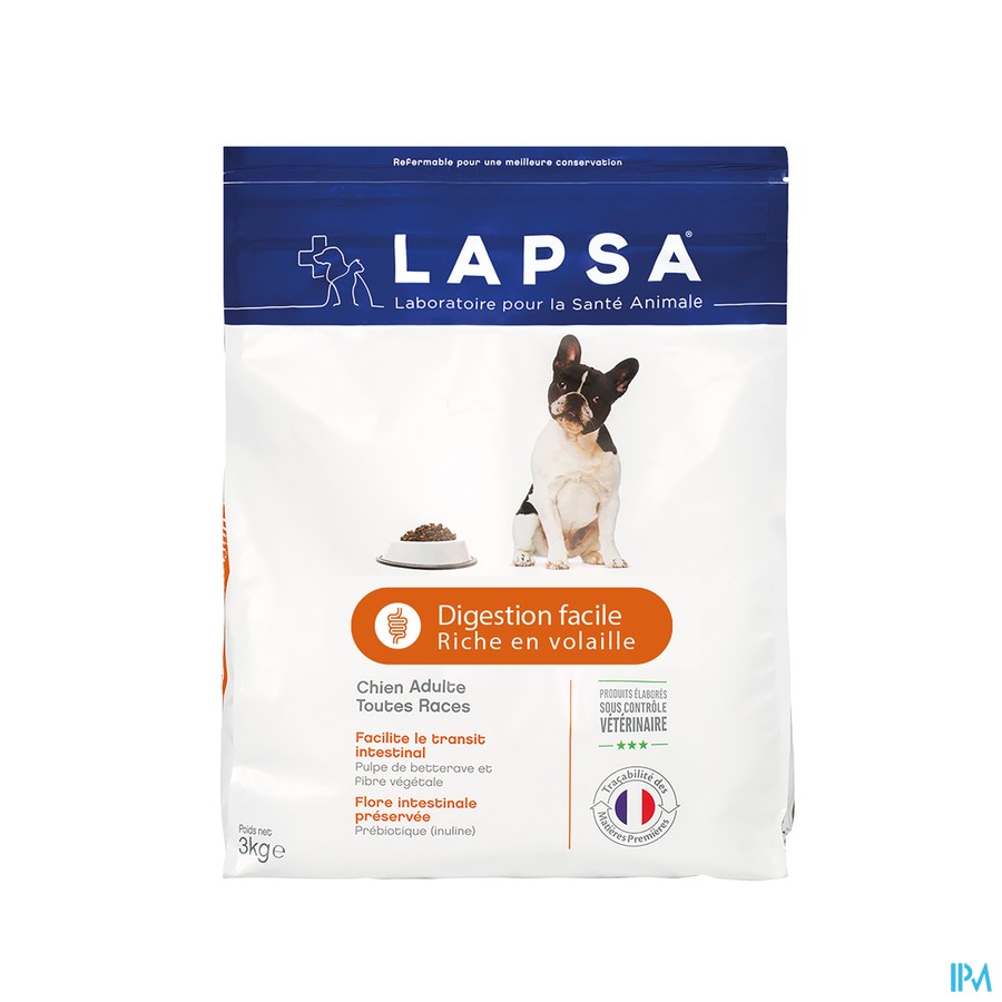 Lapsa Onp Hond Volwassen Makkelijke Vertering 3kg