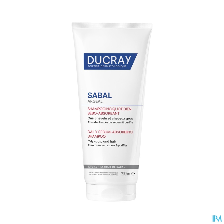 Ducray Sabal Argeal Sh Quotid Sebo-absorbant 200ml