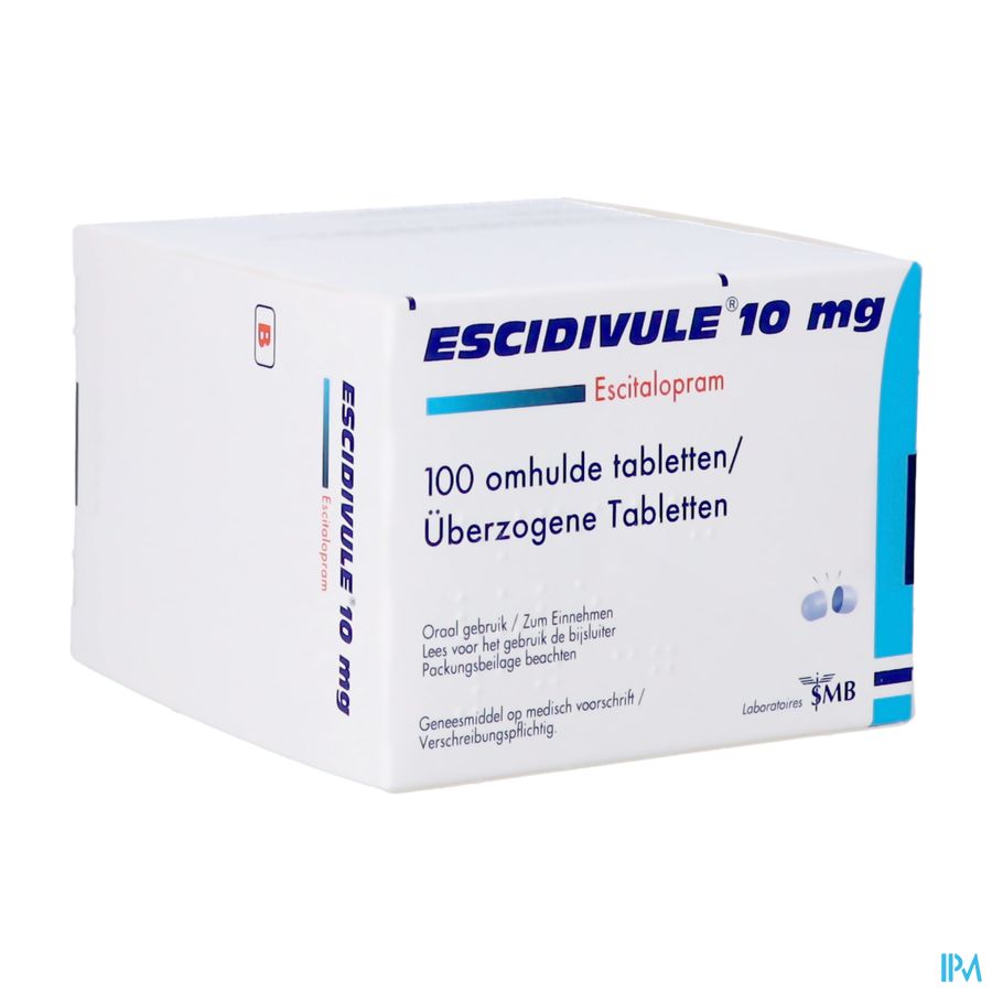 Escidivule 10mg Comp Omhulde 100