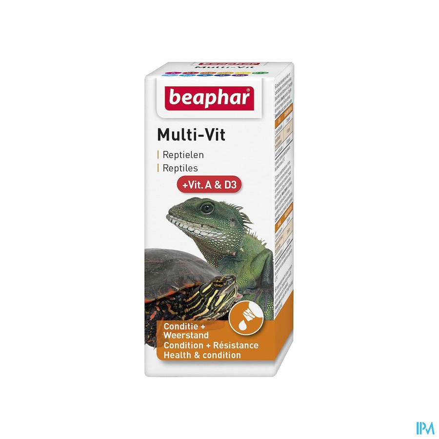 Beaphar Multi-vit Reptiles 20ml