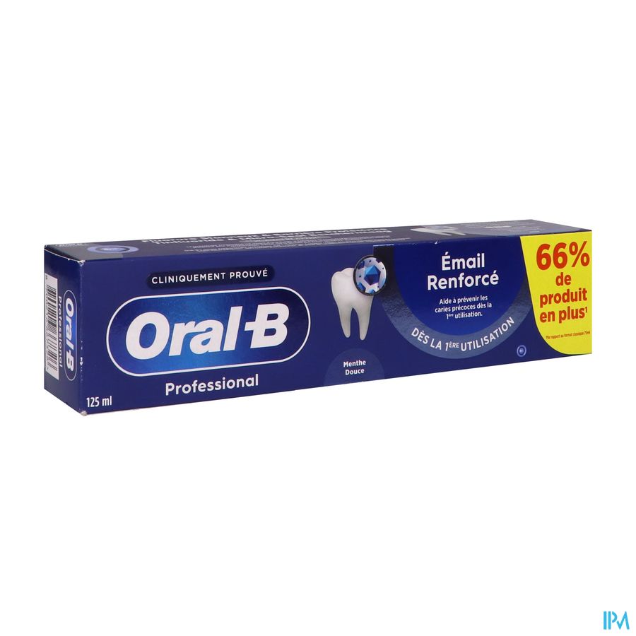 ORAL-B DENT PRO EMAIL RENFOR 125ML