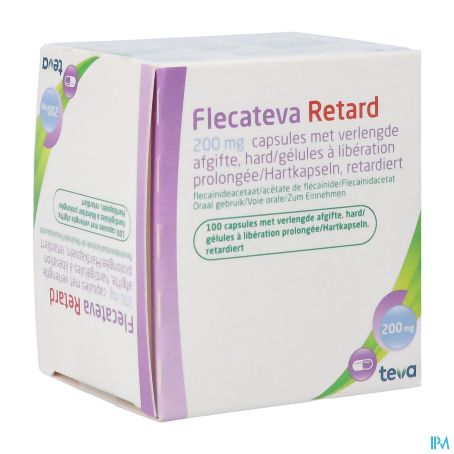 Flecateva Retard 200mg Caps Liber Prolonge 100 Flecateva Retard 200mg Caps Liber Prolonge 100