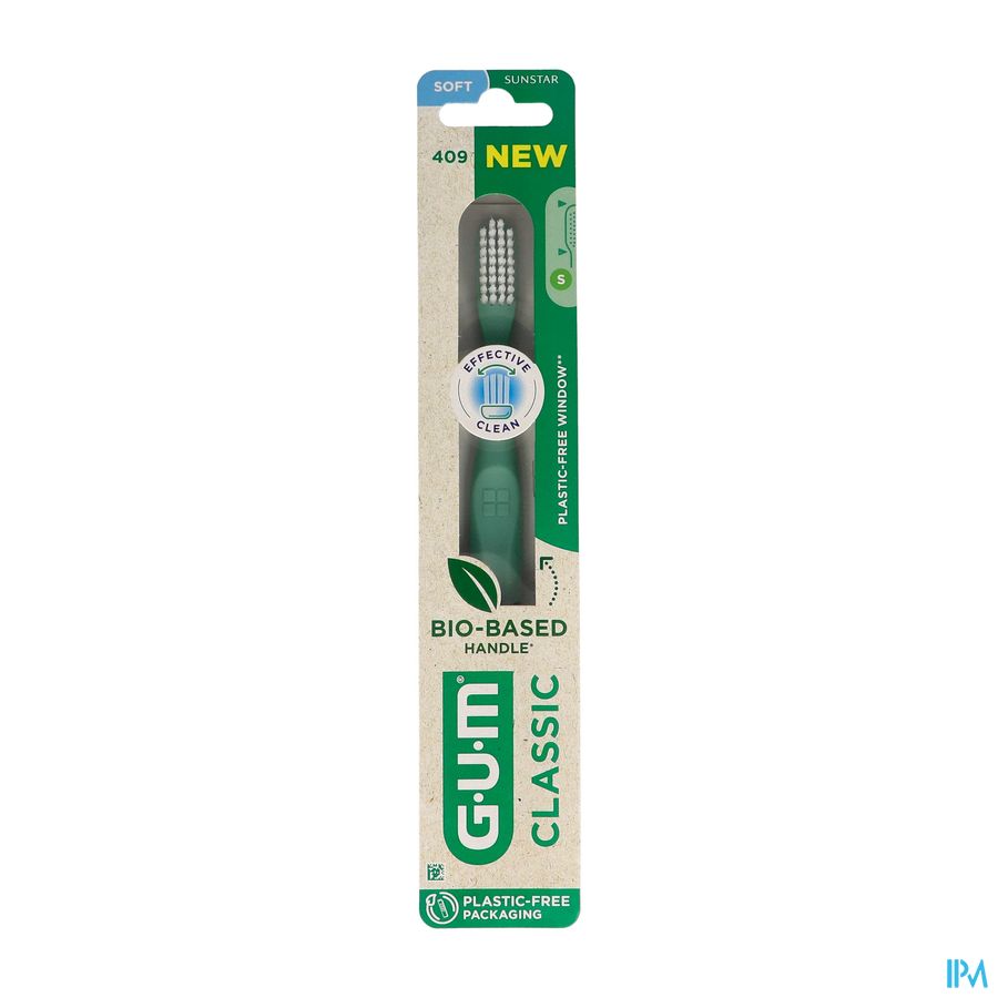 409 Gum Classic Compact Soft Toothbrush