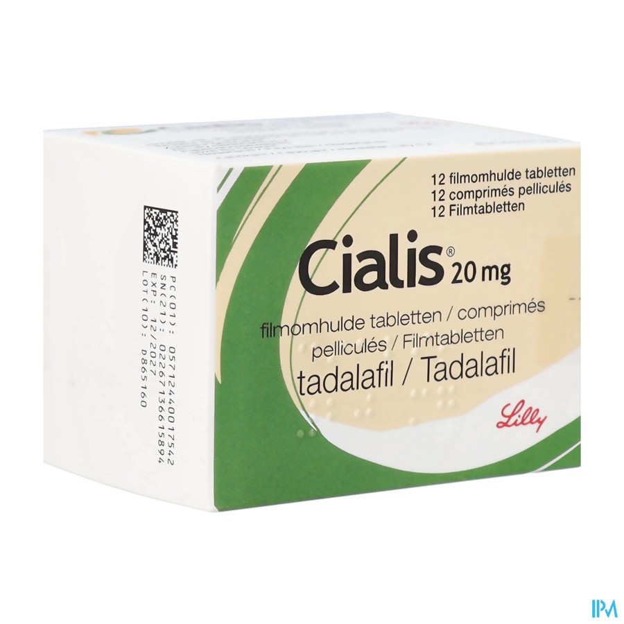 Cialis 20 mg (Abacus Medicine) filmomh. tabl. 12