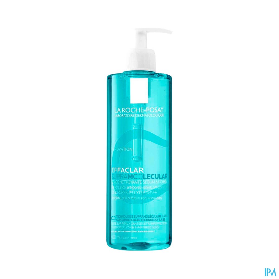 Lrp Effaclar Supramolec. Oil&pores Gel Net.400ml