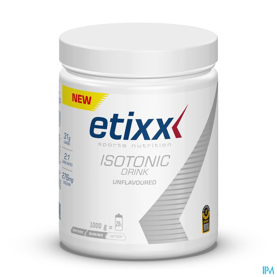 Etixx Isotonic Unflavoured 1kg