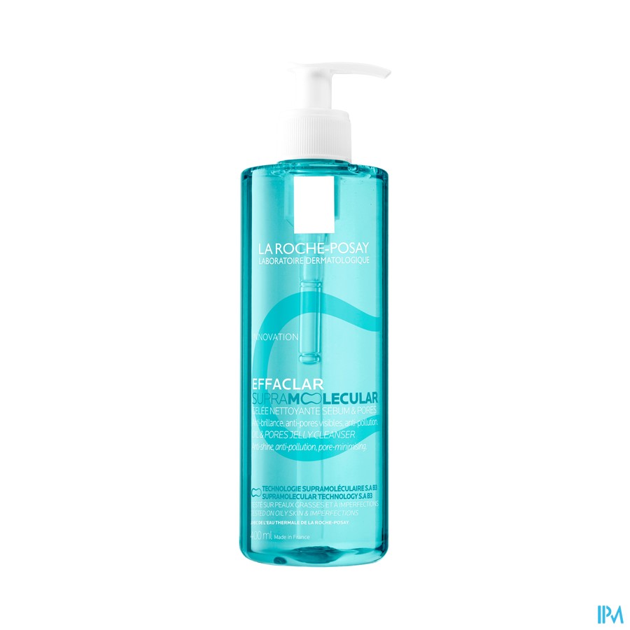 Lrp Effaclar Supramolec. Oil&pores Gel Net.400ml