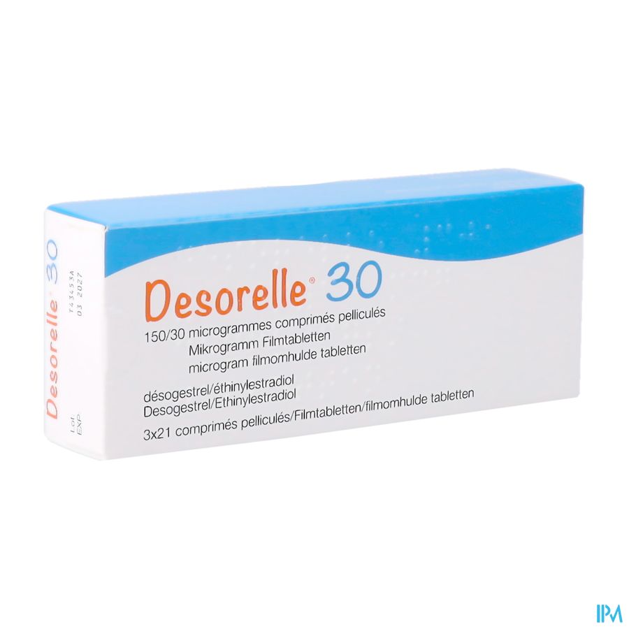 Desorelle 30 Comp 3 X 21 Desorelle 30 Comp 3 X 21
