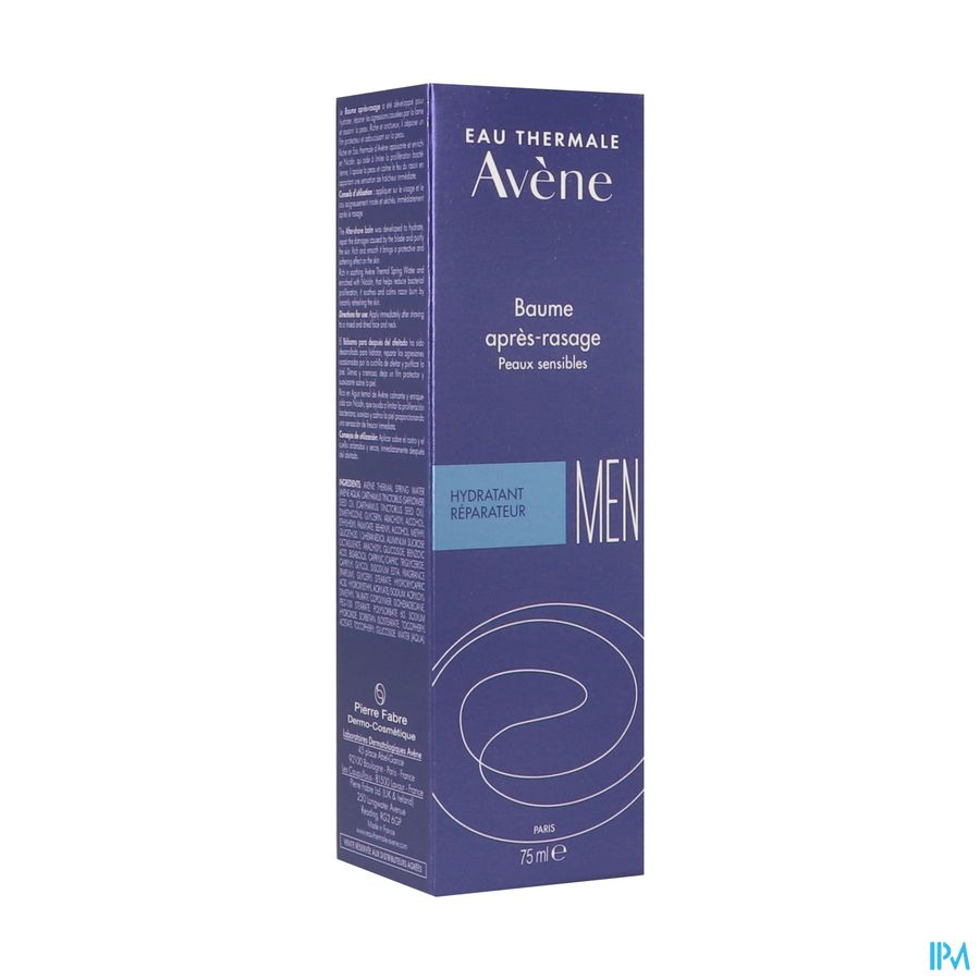 Avene Men Aftershave Balsem Nf 75ml Avene Men Aftershave Balsem Nf 75ml