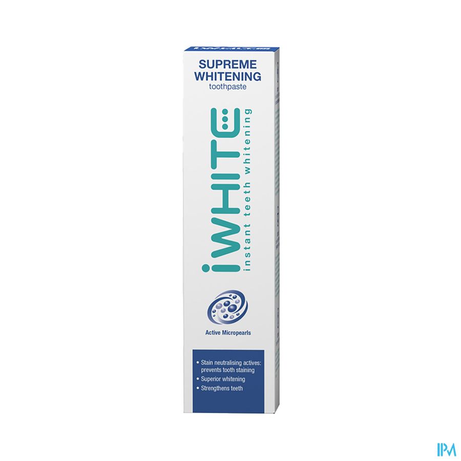 Iwhite Supreme Whitening Tandpasta Tube 75ml