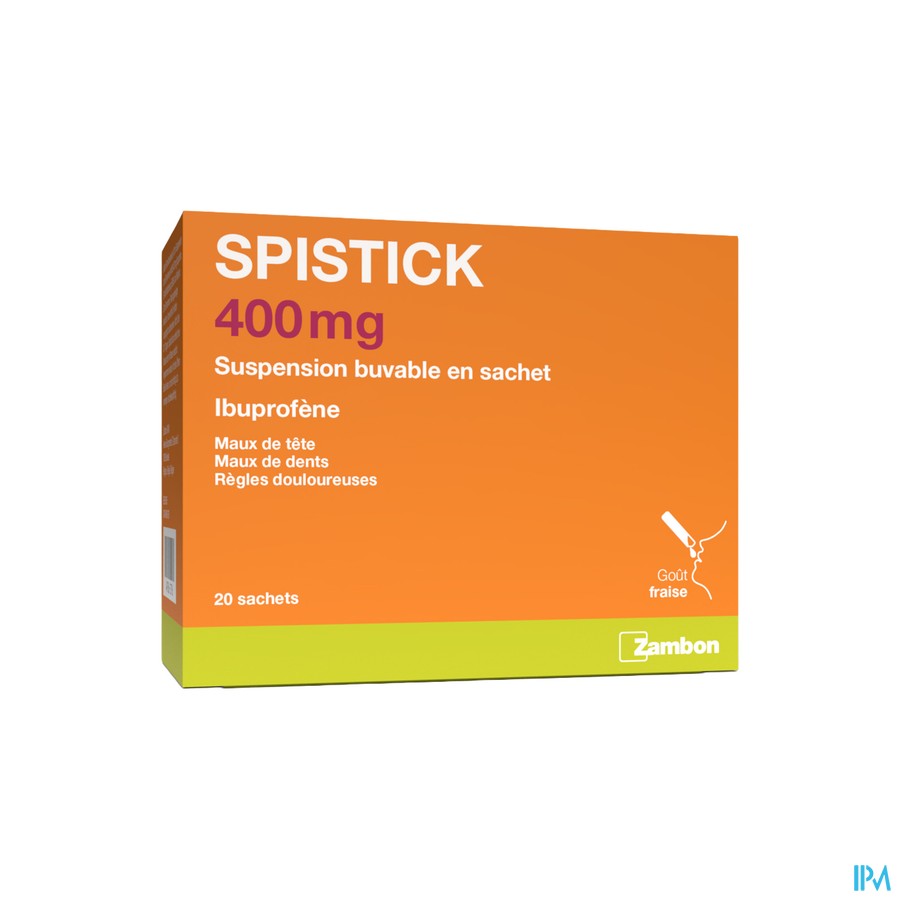 Spistick 400mg Susp Buv Sach 20